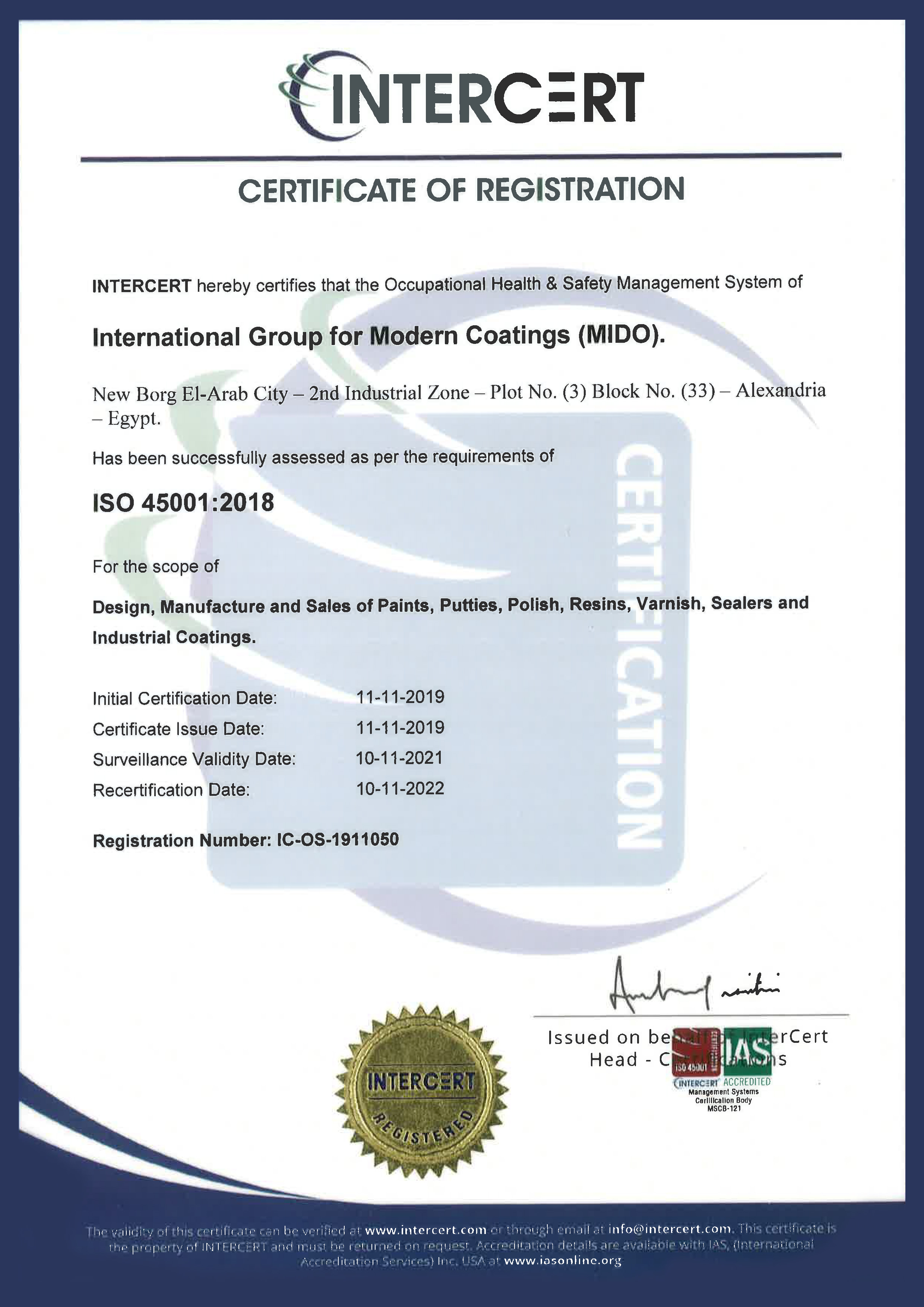 ISO 45001:2018