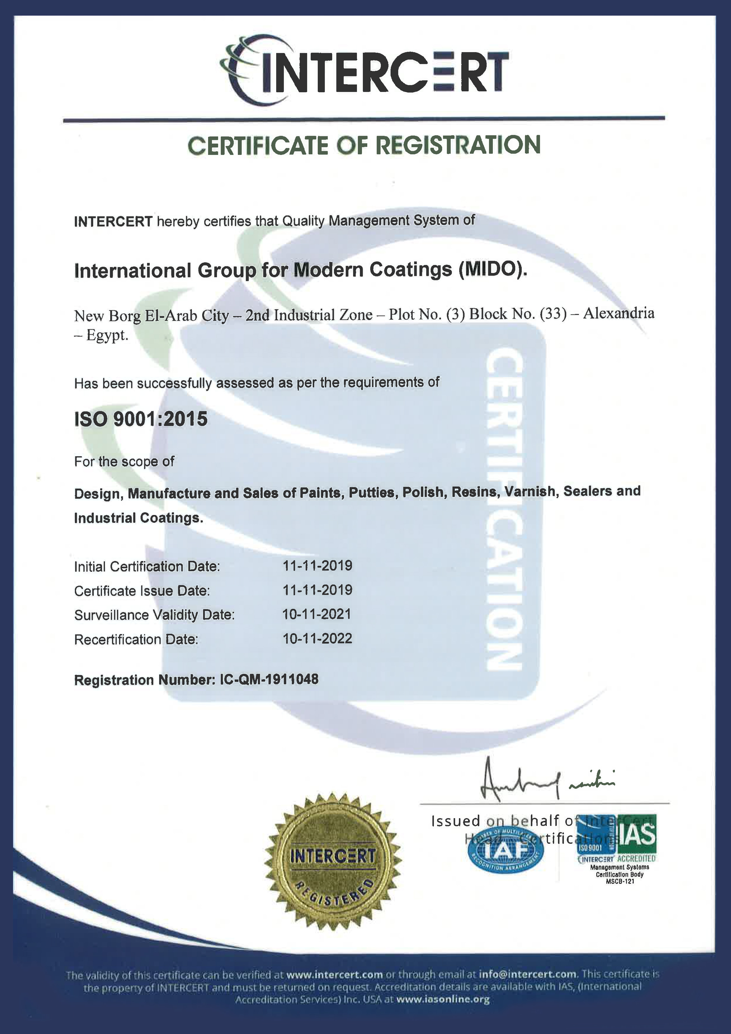 ISO 9001:2015
